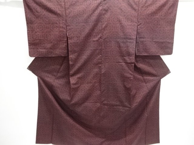 JAPANESE KIMONO / TOKAMACHI TSUMUGI / WOVEN SHOKKOMON 